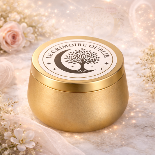 Bougie parfumée artisanale | Le Grimoire Oublié