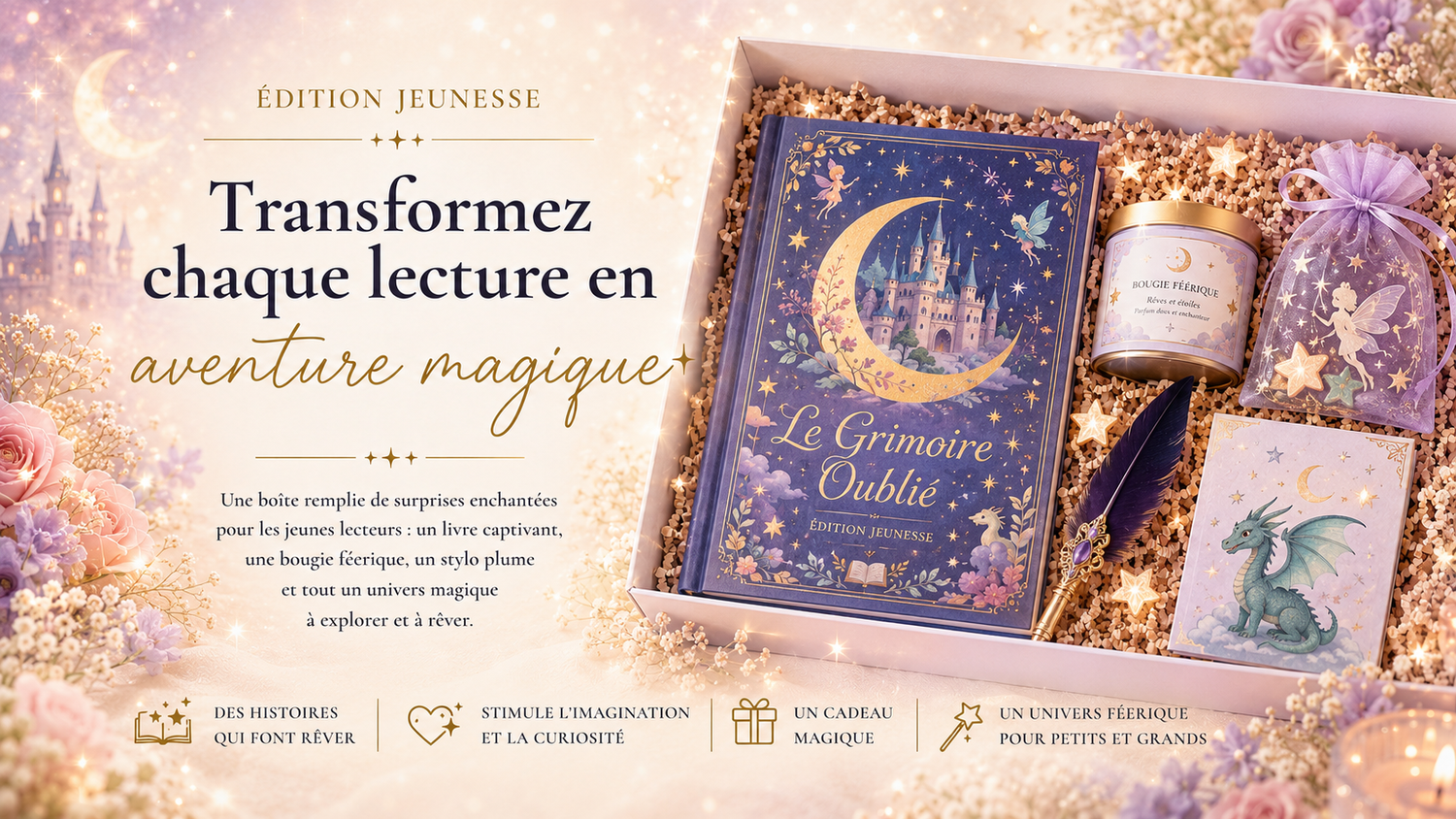 La box jeunesse : la magie pour les jeunes lecteurs