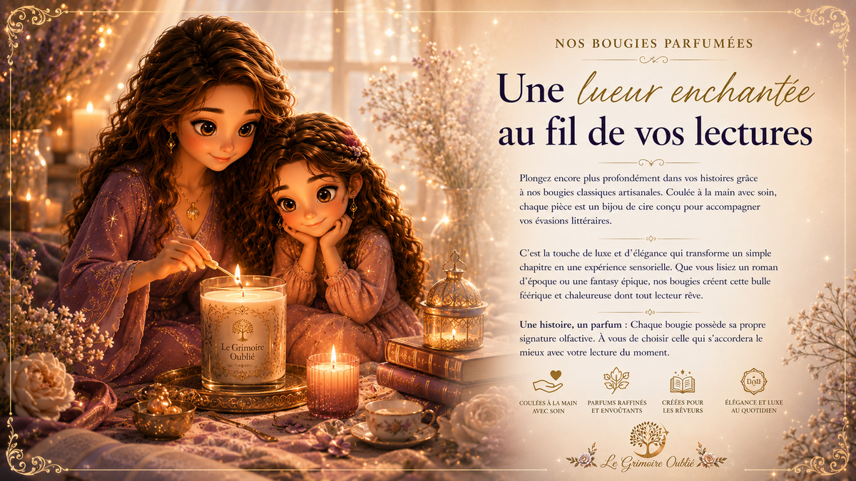 Nos bougies parfumées