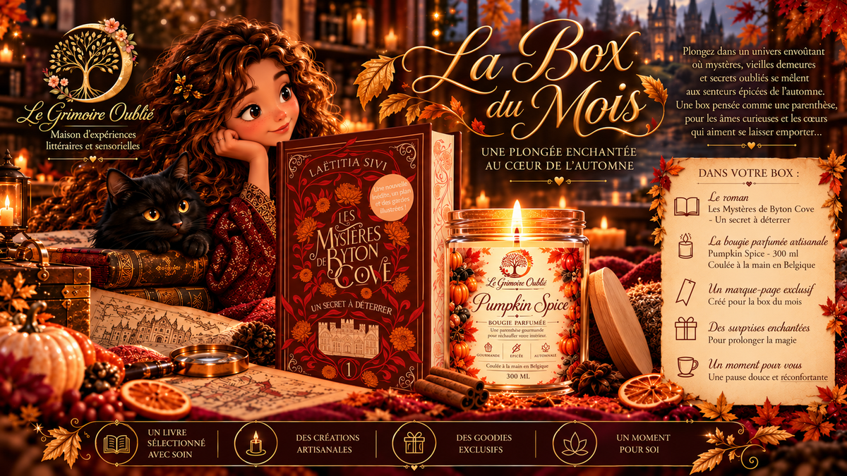Box prestige du mois d'Octobre | Le Grimoire Oublié