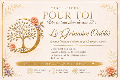 Carte-cadeau - Le grimoire oublié