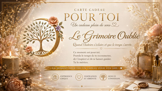 Carte-cadeau - Le grimoire oublié