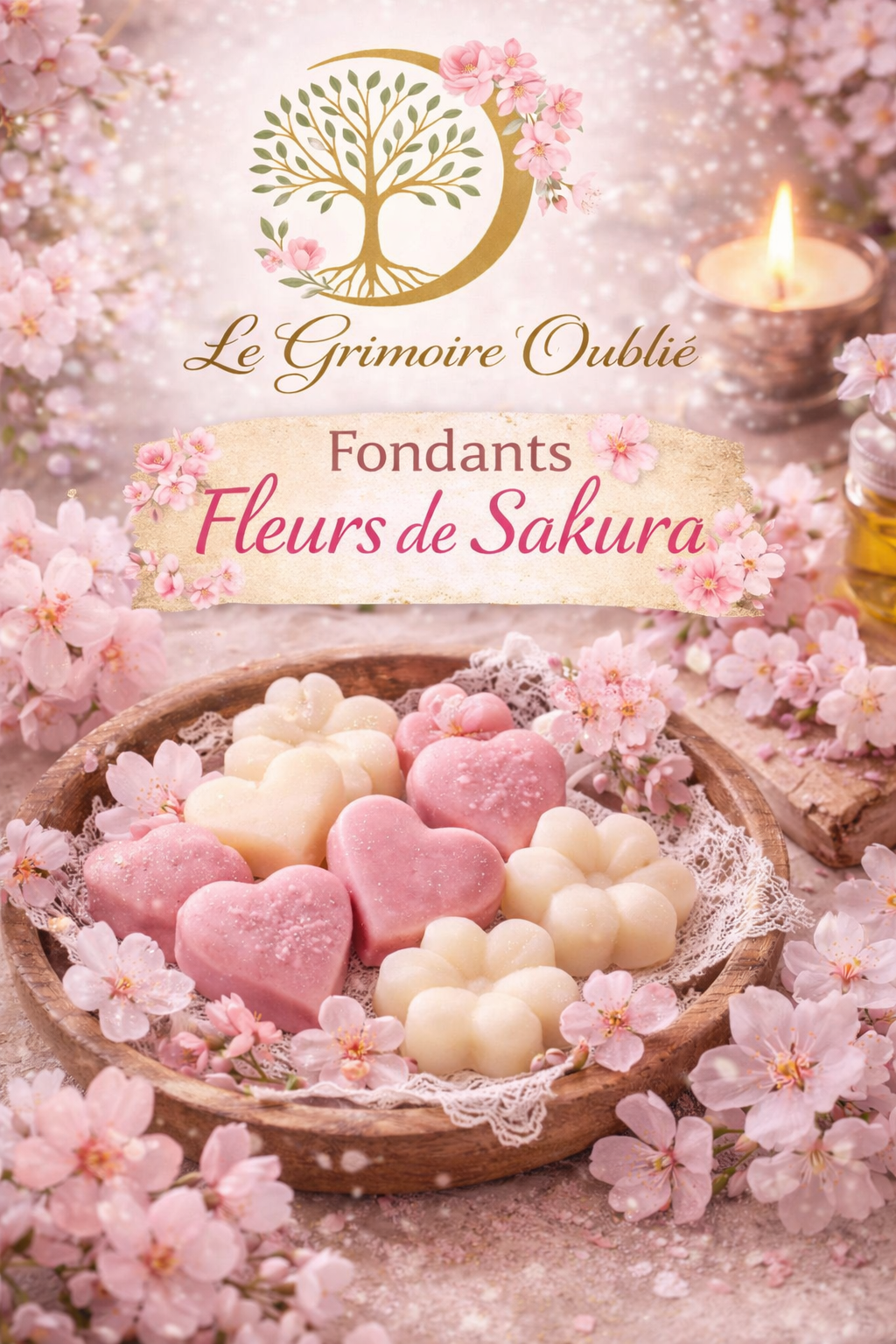 Fondants – Fleurs de Sakura