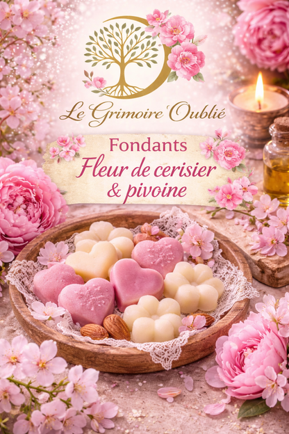 Fondants – Fleur de cerisier & pivoine