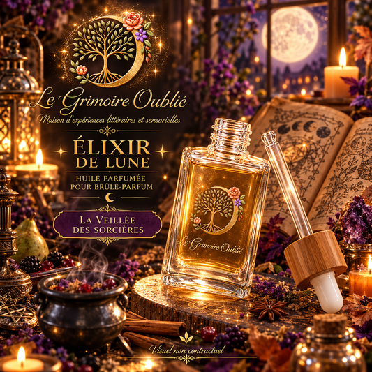 Huile parfumée artisanale | Le Grimoire Oublié