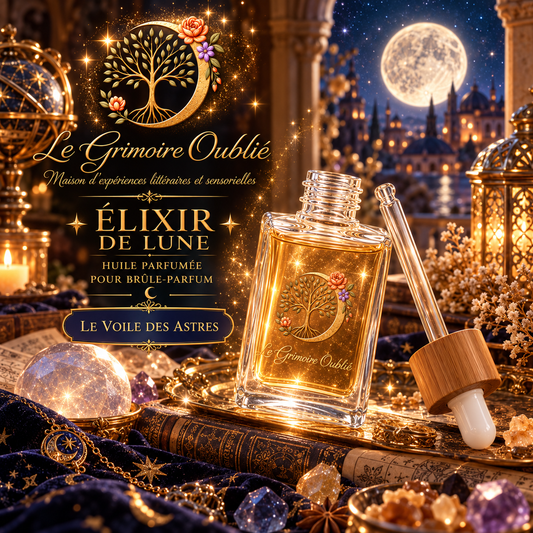 Huile parfumée artisanale | Le Grimoire Oublié