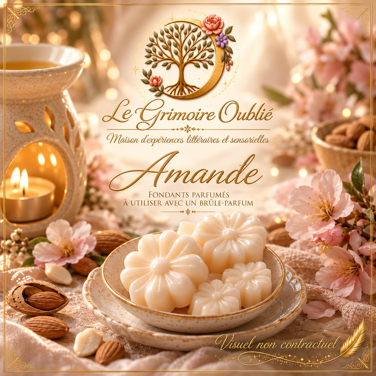 Fondants parfumés artisanals | Le Grimoire Oublié