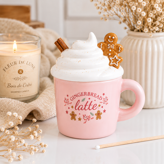 Pink gingerbread