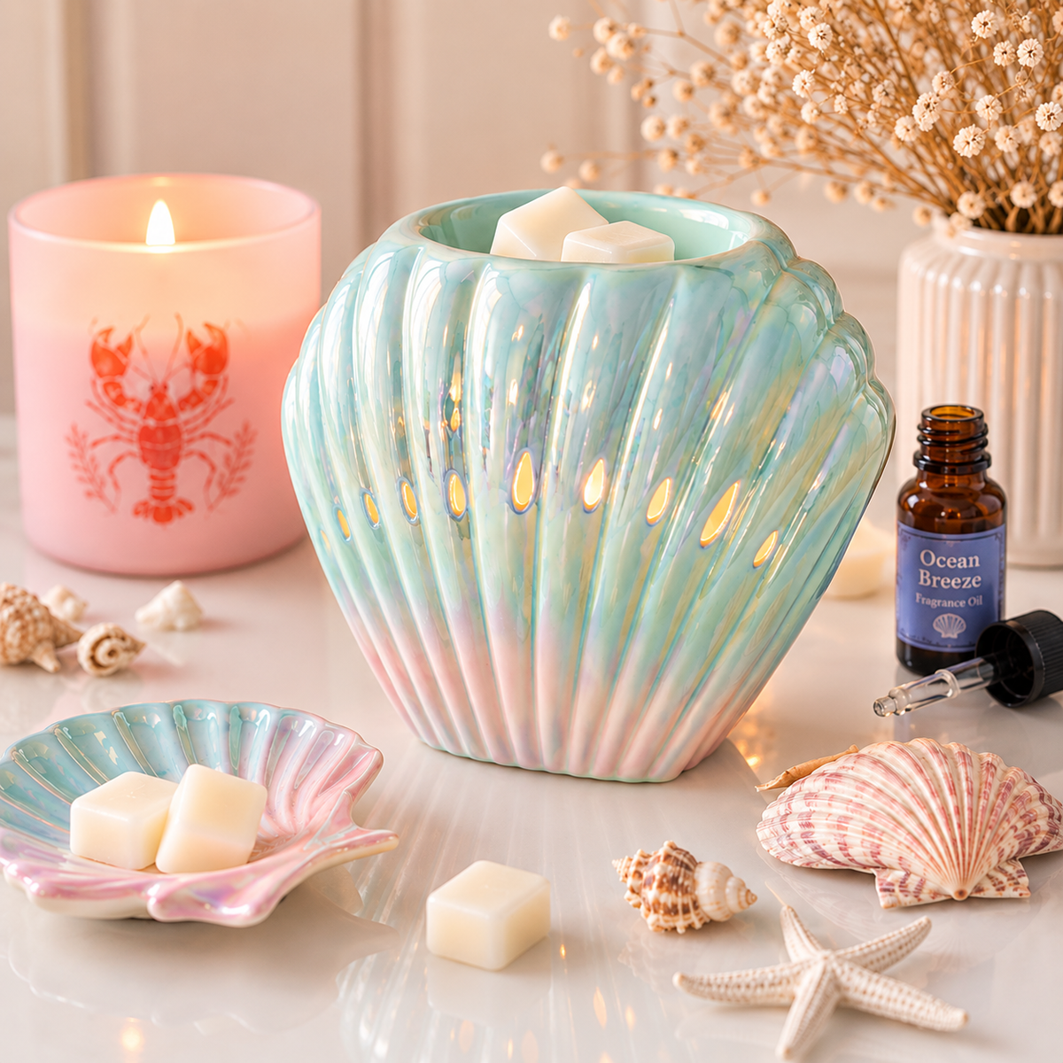 Coquillage irisé
