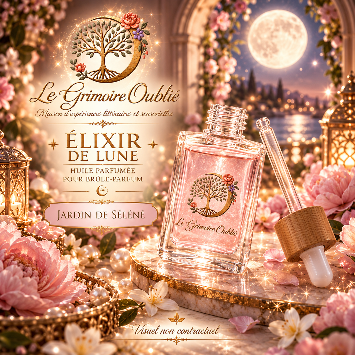 Huile parfumée artisanale | Le Grimoire Oublié